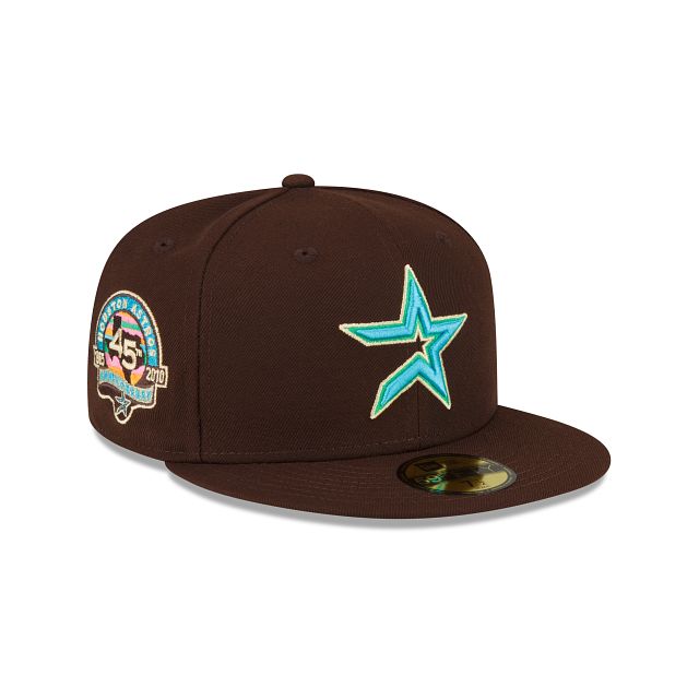 Just Caps Drop 20 Houston Astros 59FIFTY Fitted Hat sold by New Era