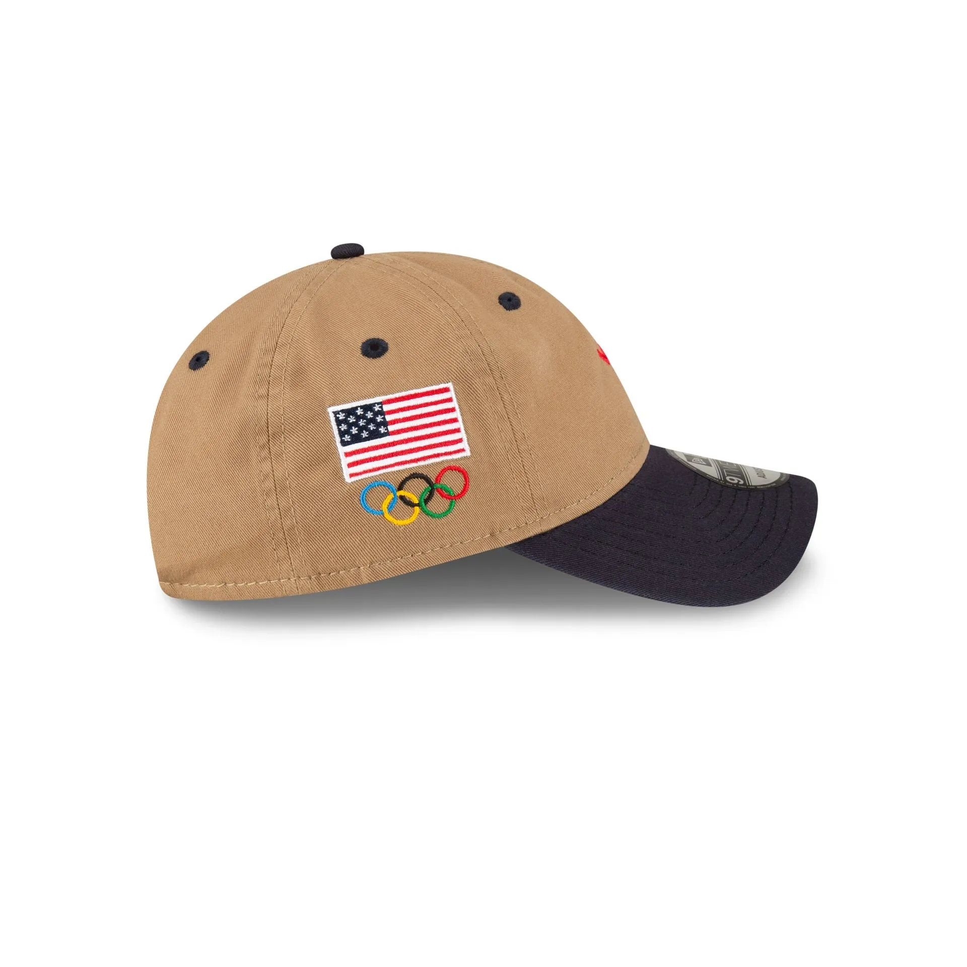 Team USA Skateboarding Khaki 9TWENTY Adjustable Hat sold by New Era product image thumbnail 4
