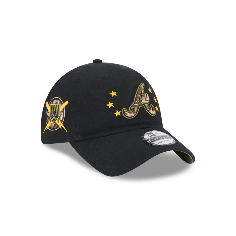 Atlanta Braves Armed Forces Day 2024 9TWENTY Adjustable Hat sold by New Era