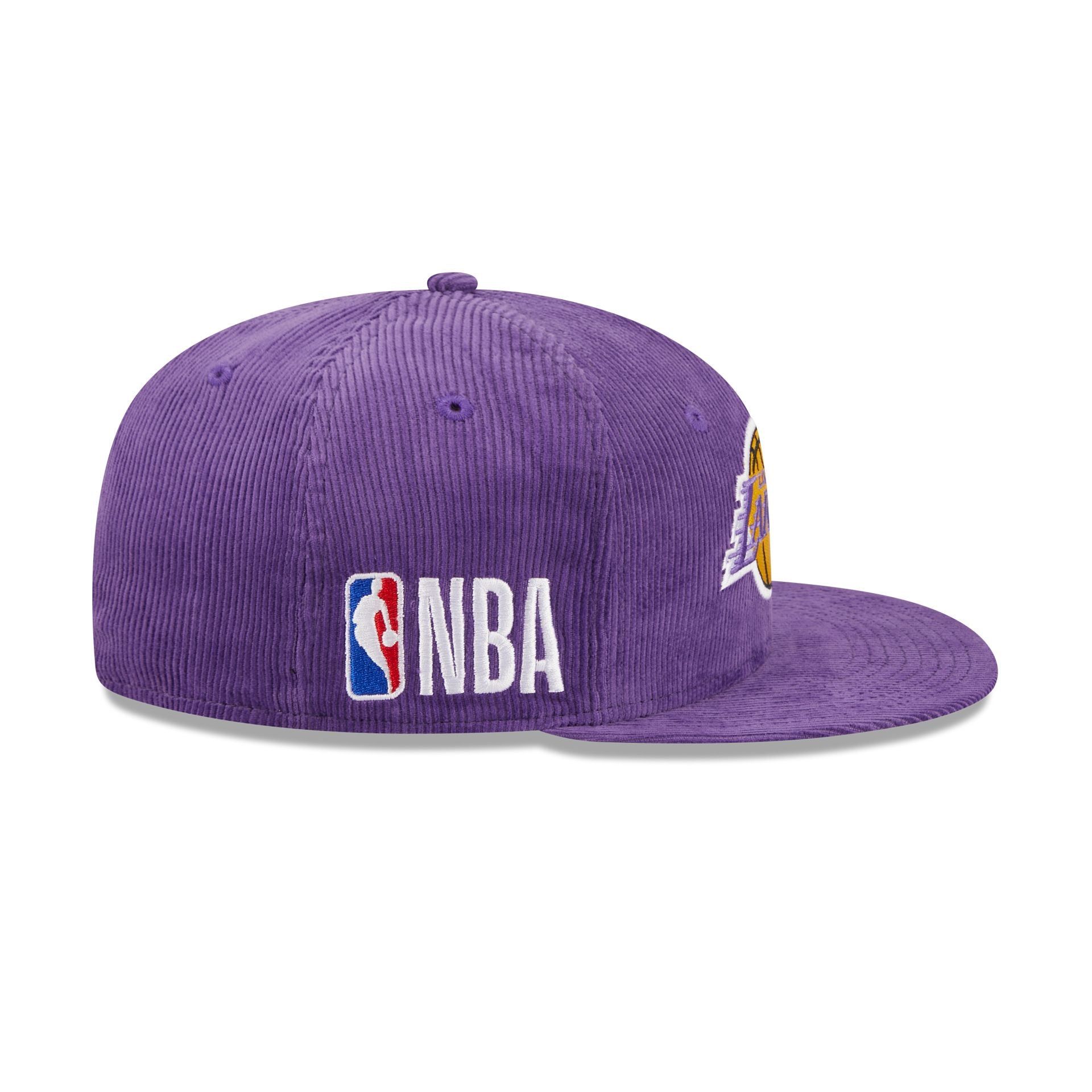 Los Angeles Lakers Throwback Corduroy 59FIFTY Fitted Hat sold by New Era product image thumbnail 4