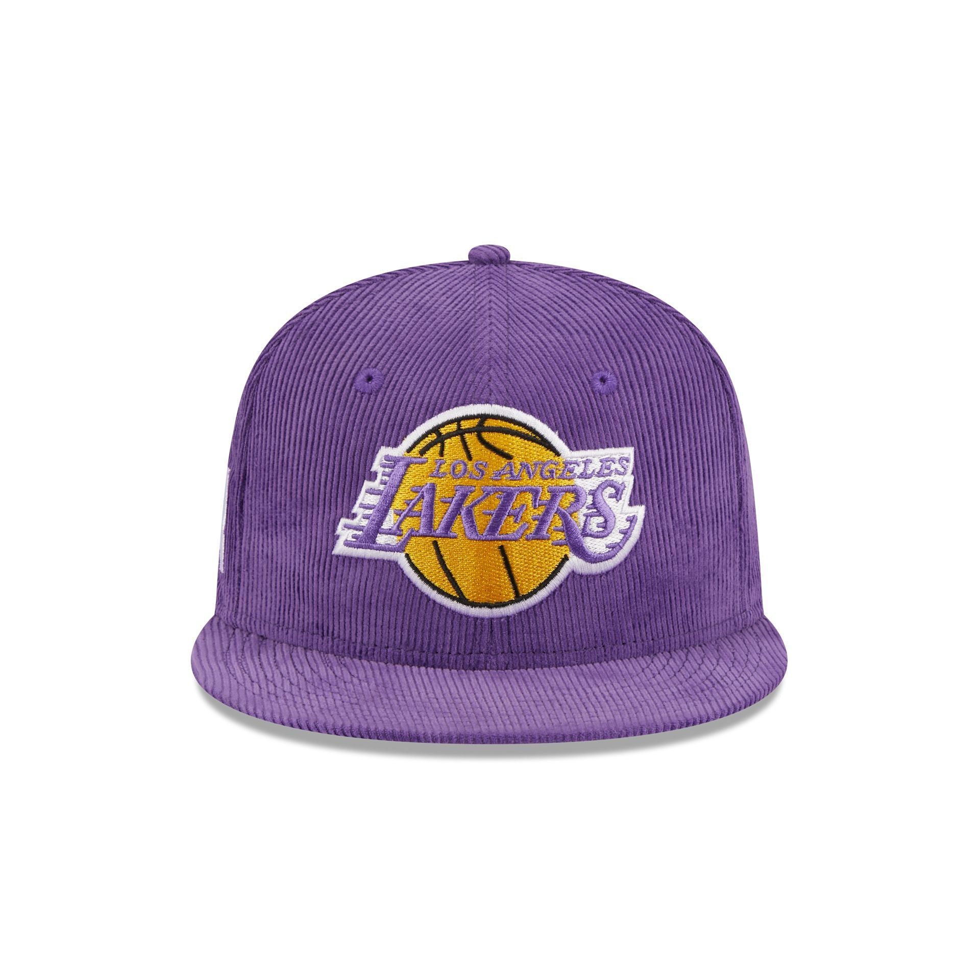 Los Angeles Lakers Throwback Corduroy 59FIFTY Fitted Hat sold by New Era product image thumbnail 2