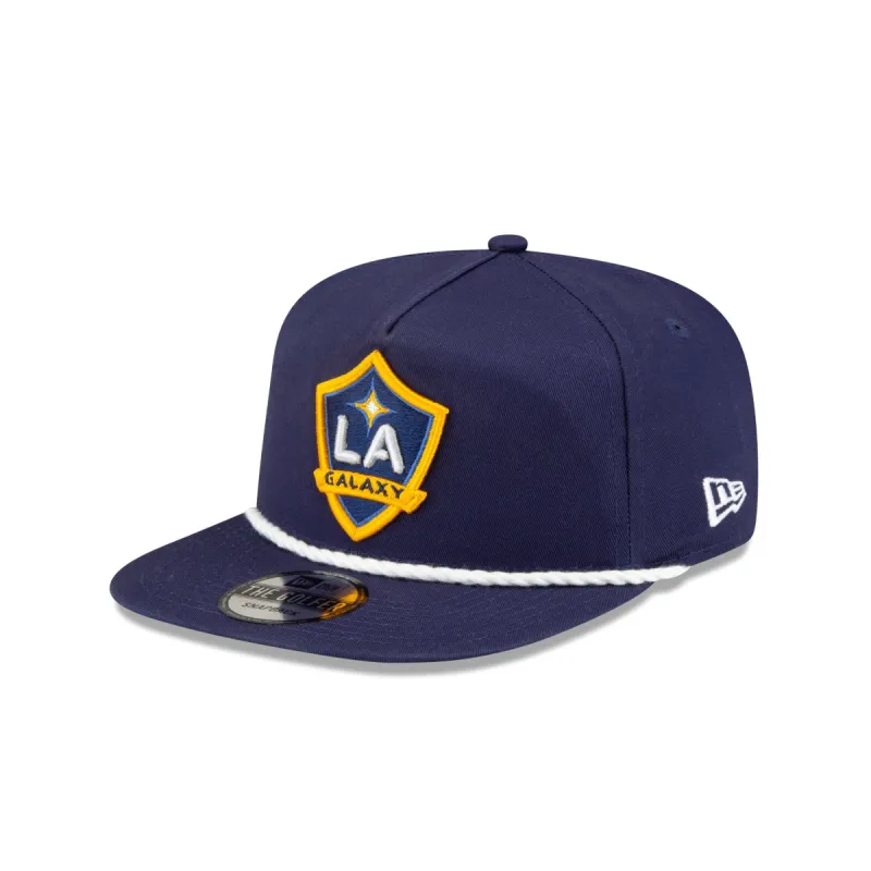 LA Galaxy 2024 MLS Kickoff Golfer Hat sold by New Era