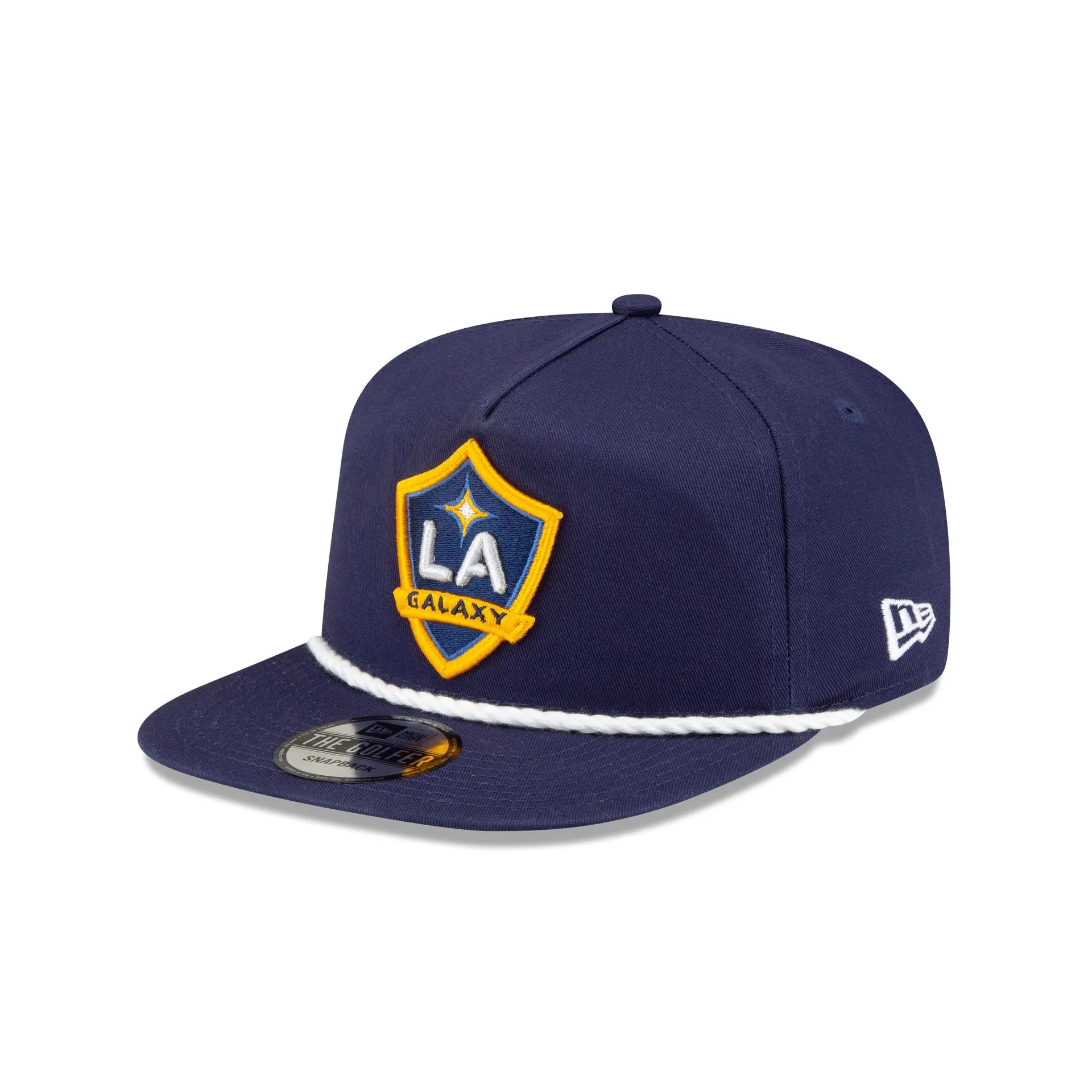 LA Galaxy 2024 MLS Kickoff Golfer Hat sold by New Era
