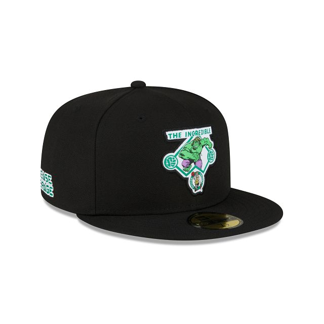 Marvel X Boston Celtics Black 59FIFTY Fitted Hat sold by New Era product image thumbnail 3