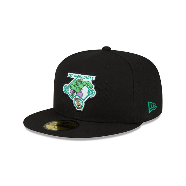 Marvel X Boston Celtics Black 59FIFTY Fitted Hat sold by New Era