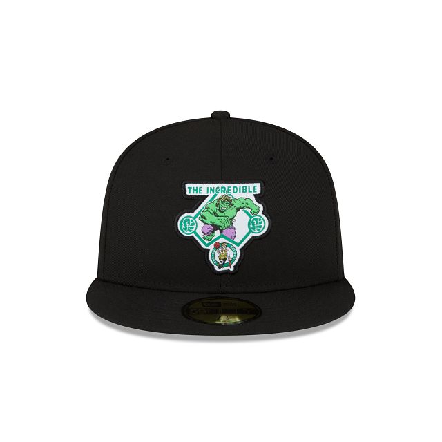 Marvel X Boston Celtics Black 59FIFTY Fitted Hat sold by New Era product image thumbnail 2