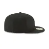 Los Angeles Dodgers Blackout Basic 59FIFTY Fitted Hat sold by New Era