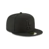 Los Angeles Dodgers Blackout Basic 59FIFTY Fitted Hat sold by New Era