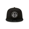 Denver Nuggets Basic Black & White 9FIFTY Snapback Hat sold by New Era