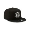 Denver Nuggets Basic Black & White 9FIFTY Snapback Hat sold by New Era