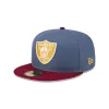 Las Vegas Raiders Deep Blue 59FIFTY Fitted Hat sold by New Era