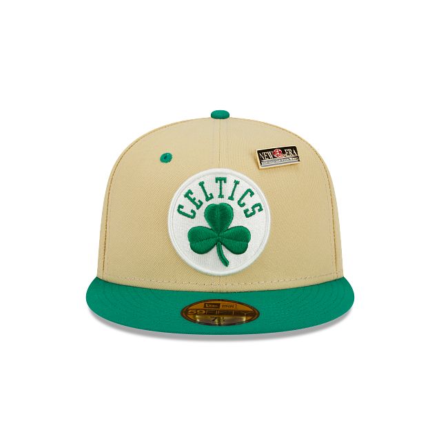 Boston Celtics Tan 59FIFTY Fitted Hat sold by New Era product image thumbnail 2