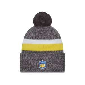 Los Angeles Rams 2023 Cold Weather Gray Pom Knit Hat sold by New Era