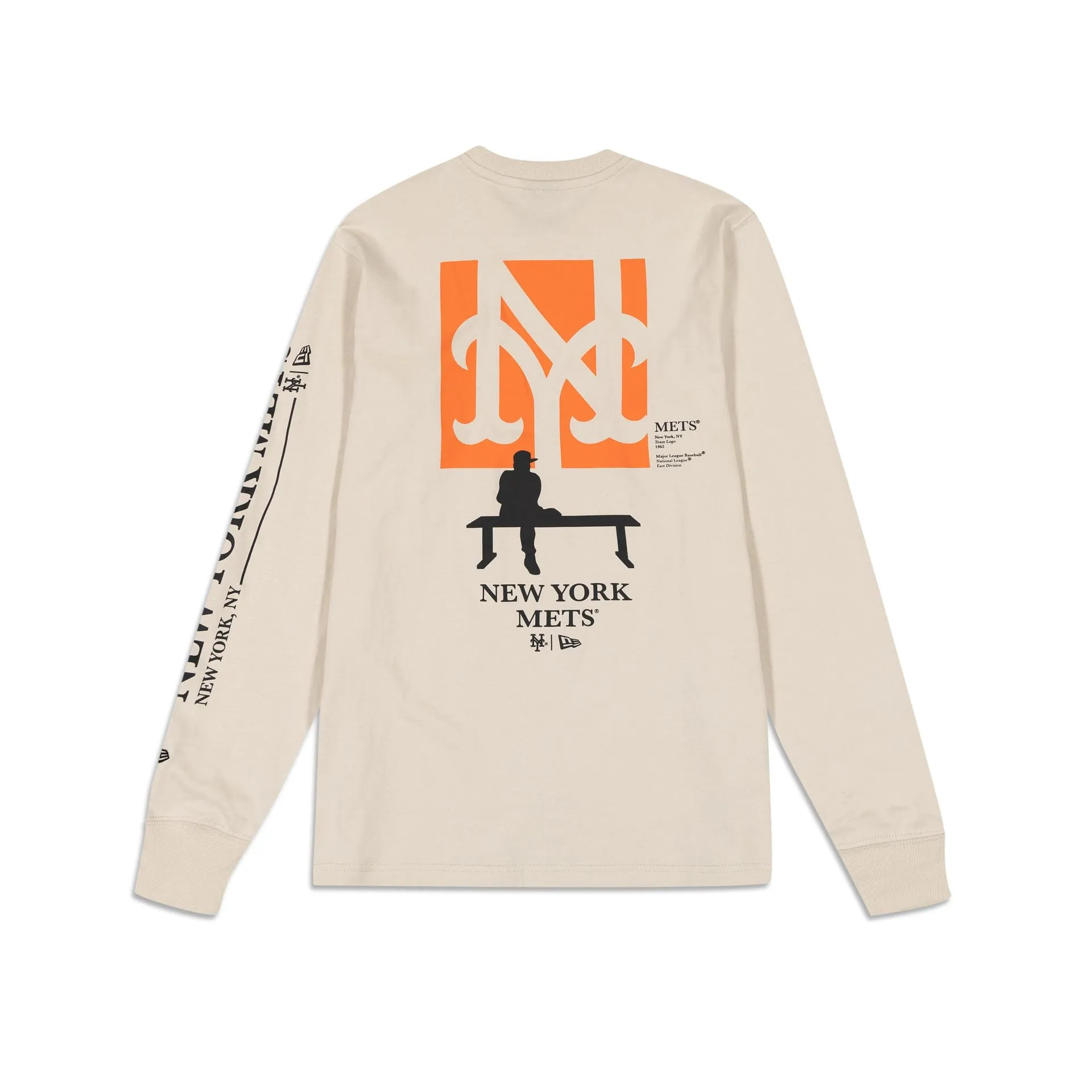 New York Mets Curated Customs Stone T-Shirt sold by New Era product image thumbnail 3