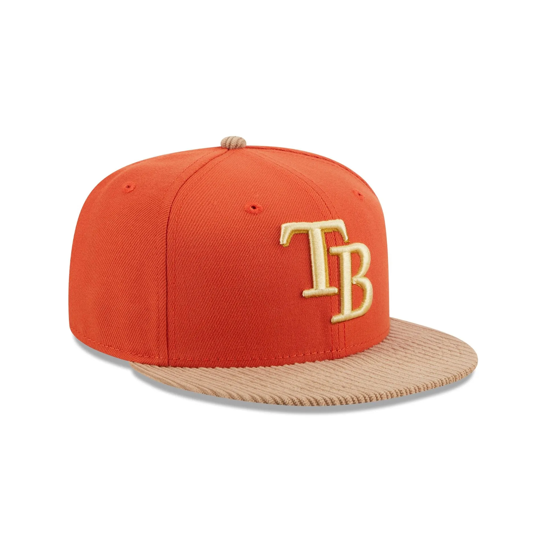 Tampa Bay Rays Autumn Wheat 9FIFTY Snapback Hat sold by New Era product image thumbnail 3