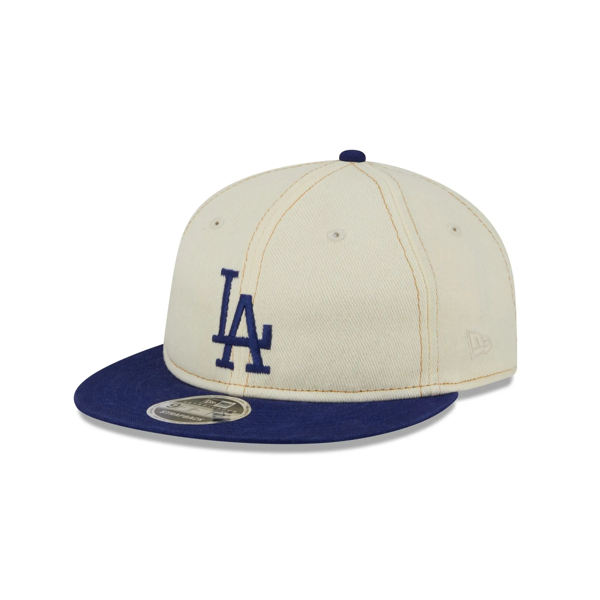 Los Angeles Dodgers Chrome Denim Retro Crown 9FIFTY Adjustable Hat sold by New Era