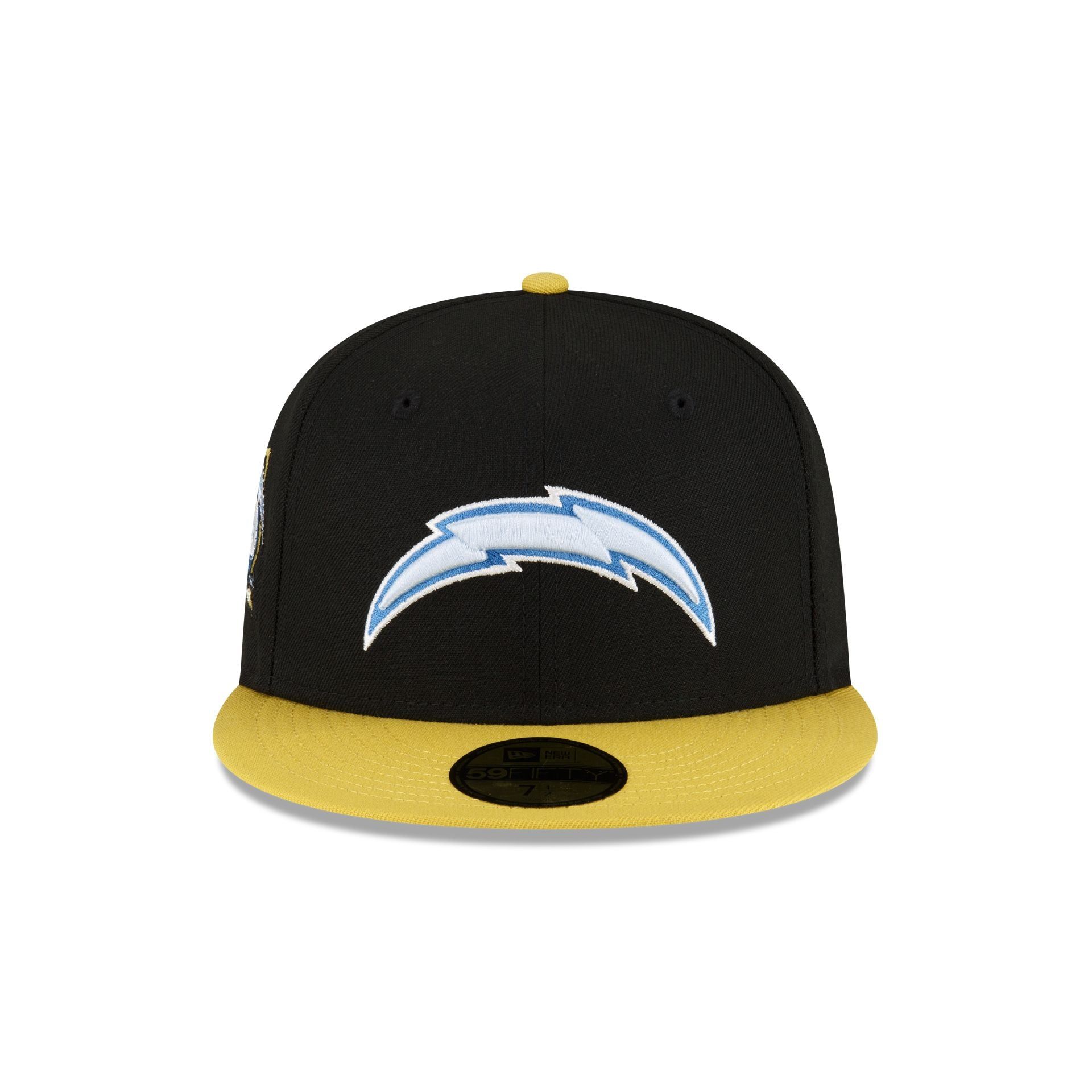Los Angeles Chargers Chartreuse Visor 59FIFTY Fitted Hat sold by New Era product image thumbnail 2