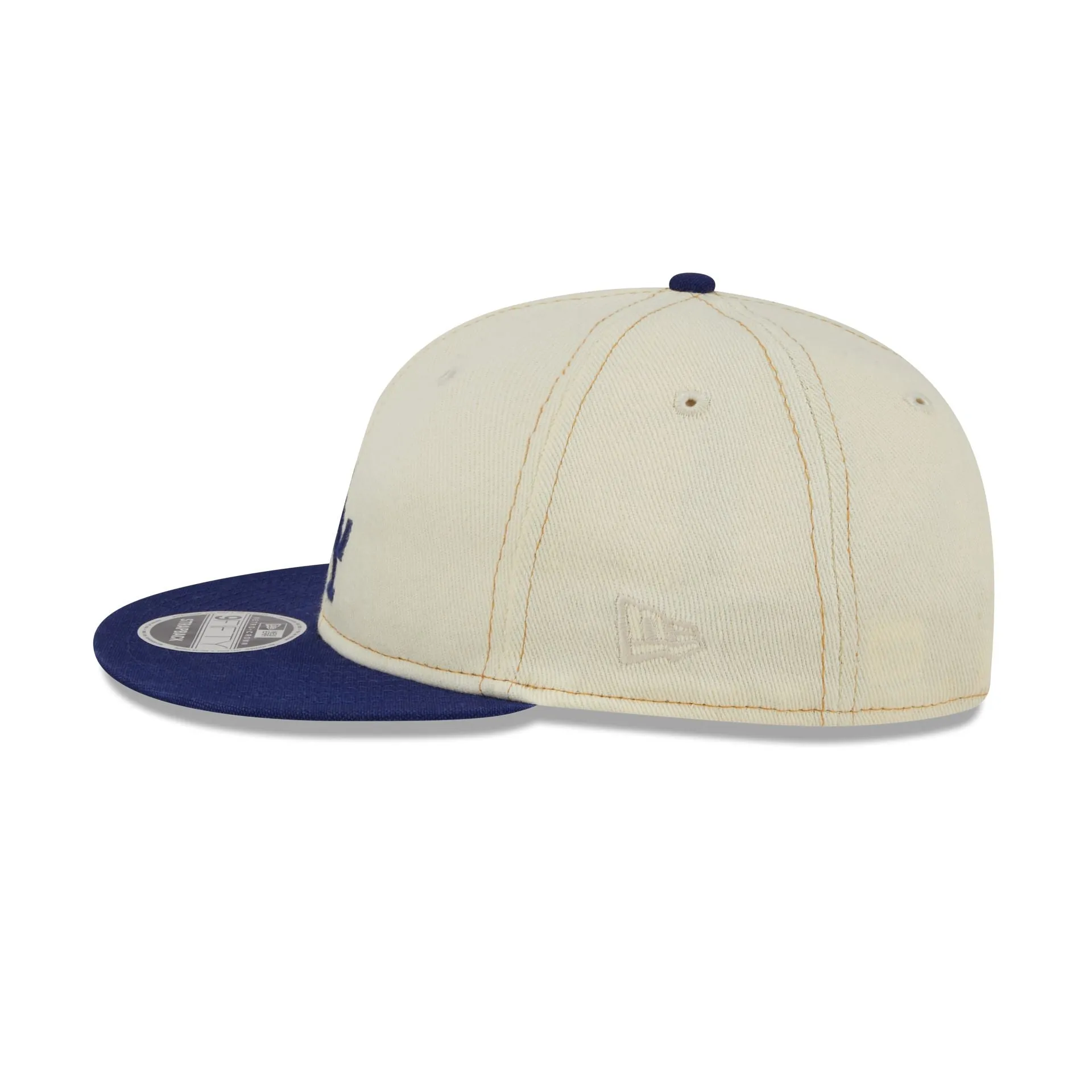 Los Angeles Dodgers Chrome Denim Retro Crown 9FIFTY Adjustable Hat sold by New Era product image thumbnail 4