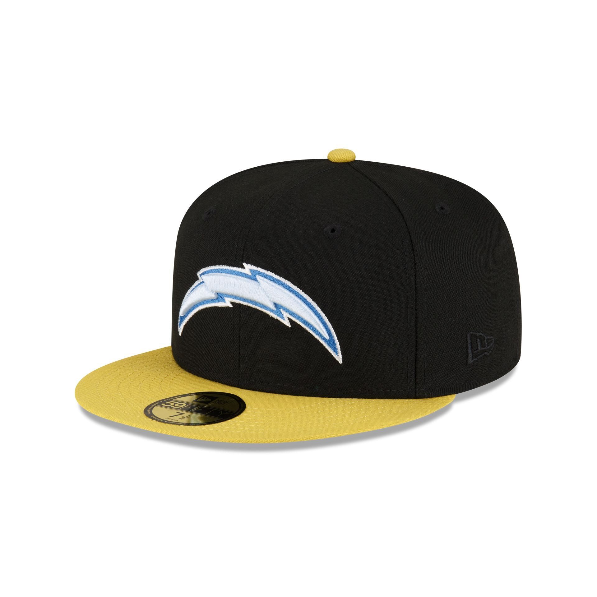 Los Angeles Chargers Chartreuse Visor 59FIFTY Fitted Hat sold by New Era product image thumbnail 3