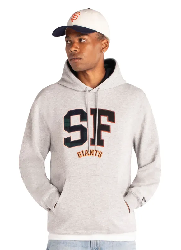 San Francisco Giants Plaid Hoodie sold by New Era