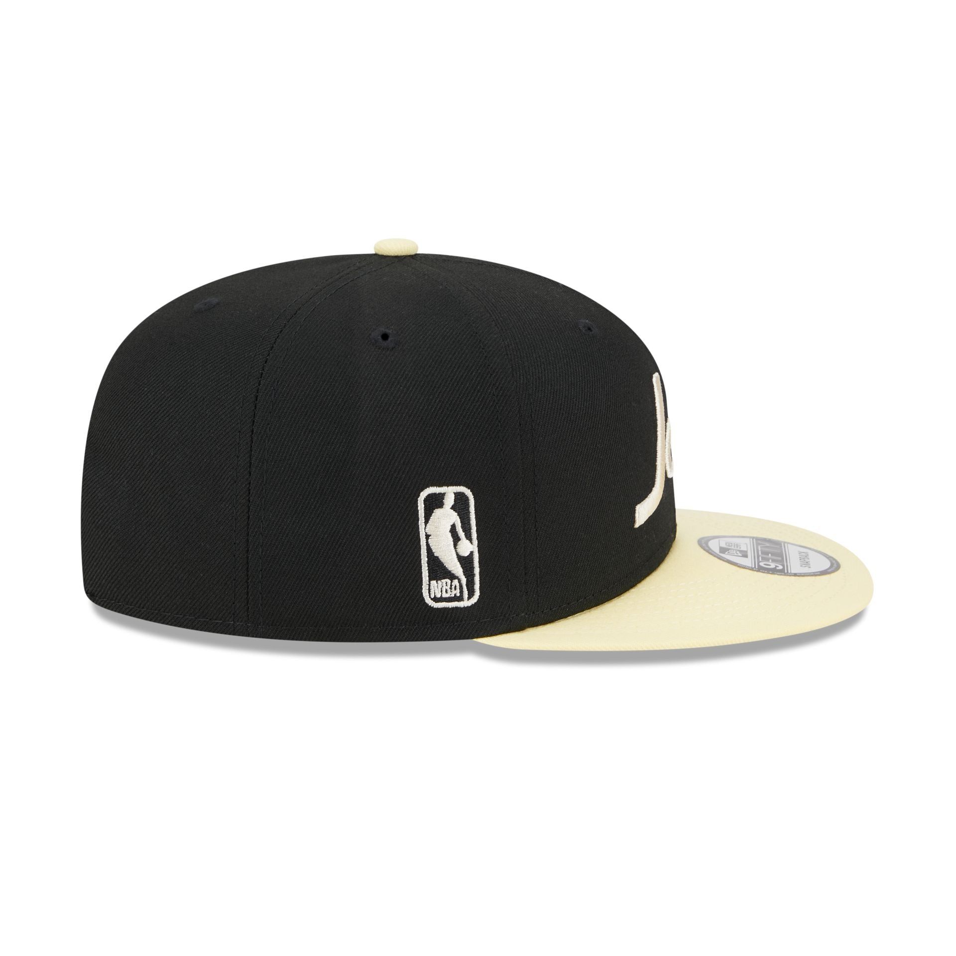 Utah Jazz Pale Yellow Visor 9FIFTY Snapback Hat sold by New Era product image thumbnail 4