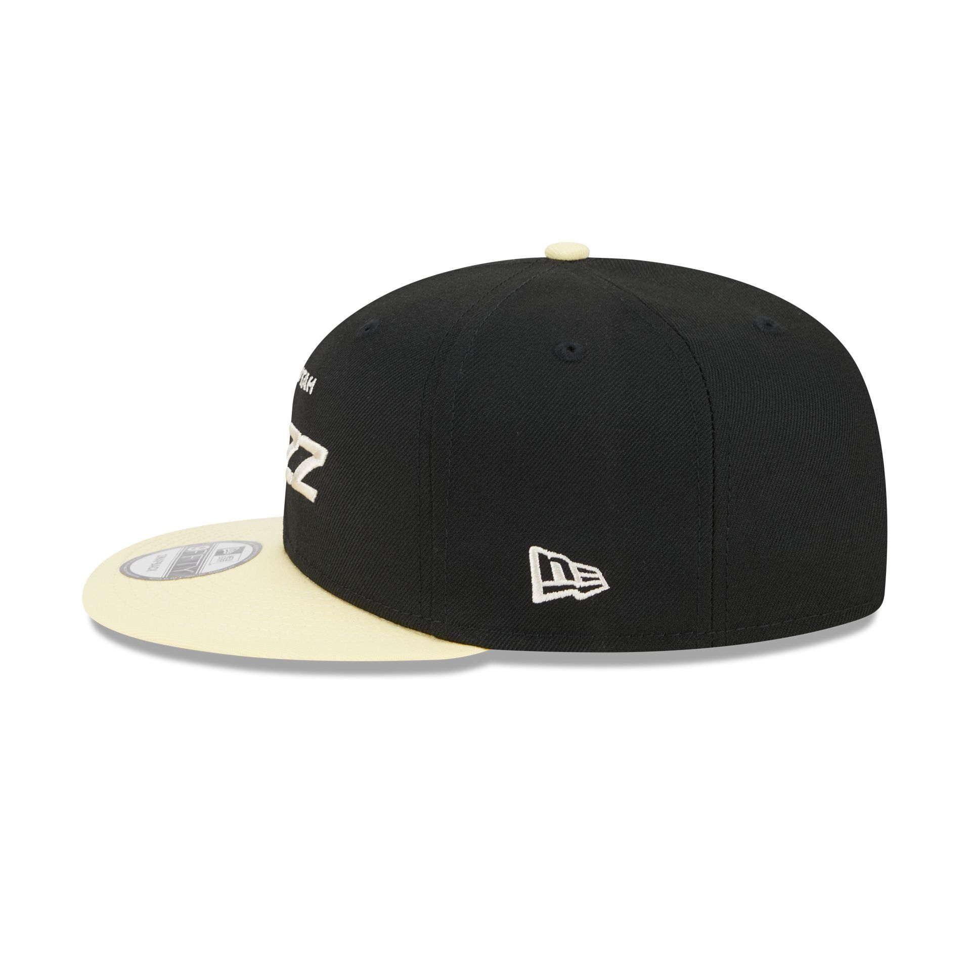 Utah Jazz Pale Yellow Visor 9FIFTY Snapback Hat sold by New Era product image thumbnail 5