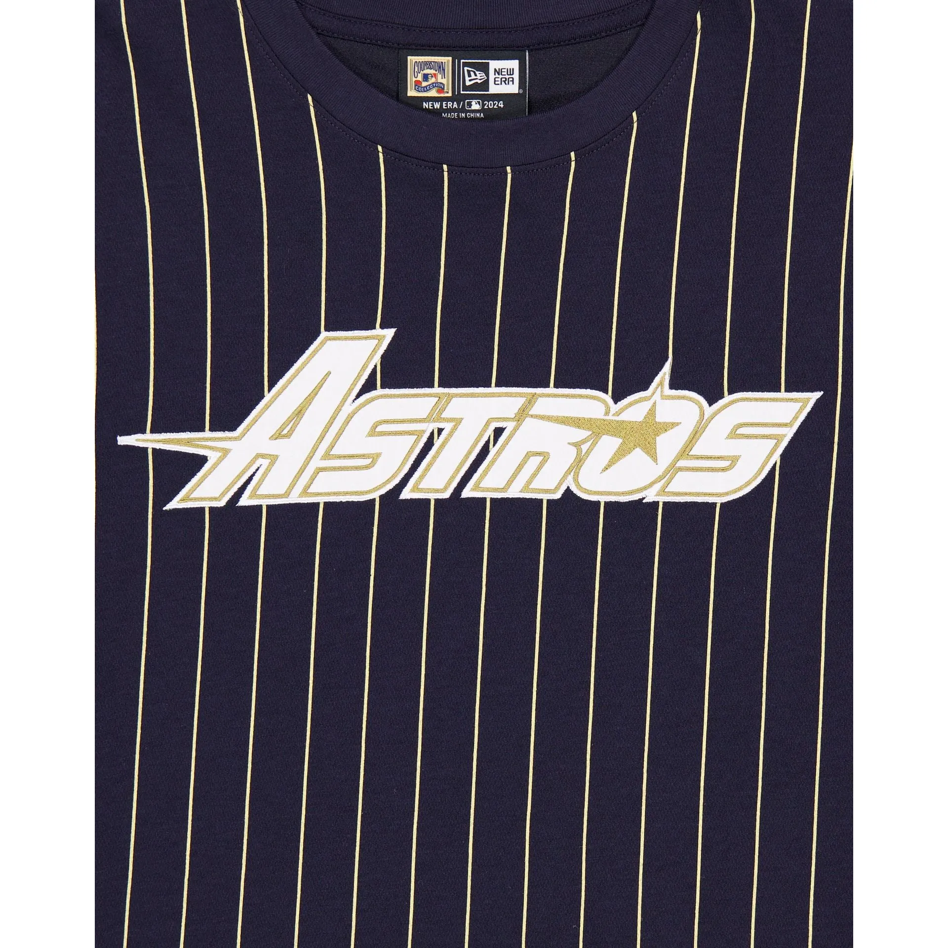 Houston Astros Throwback Pinstripe T-Shirt sold by New Era product image thumbnail 4
