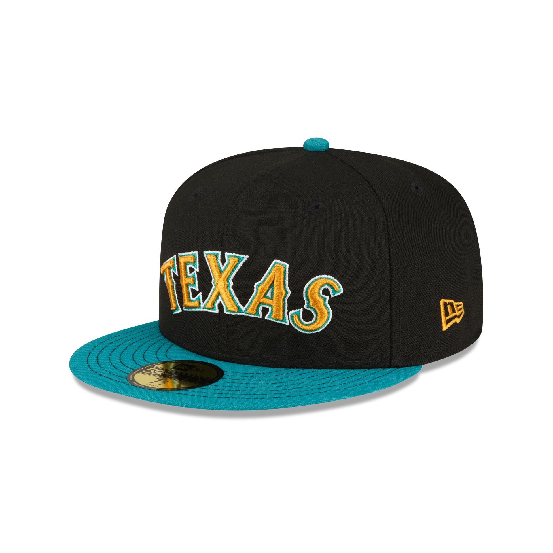Just Caps Cadet Blue Texas Rangers 59FIFTY Fitted Hat sold by New Era product image thumbnail 3