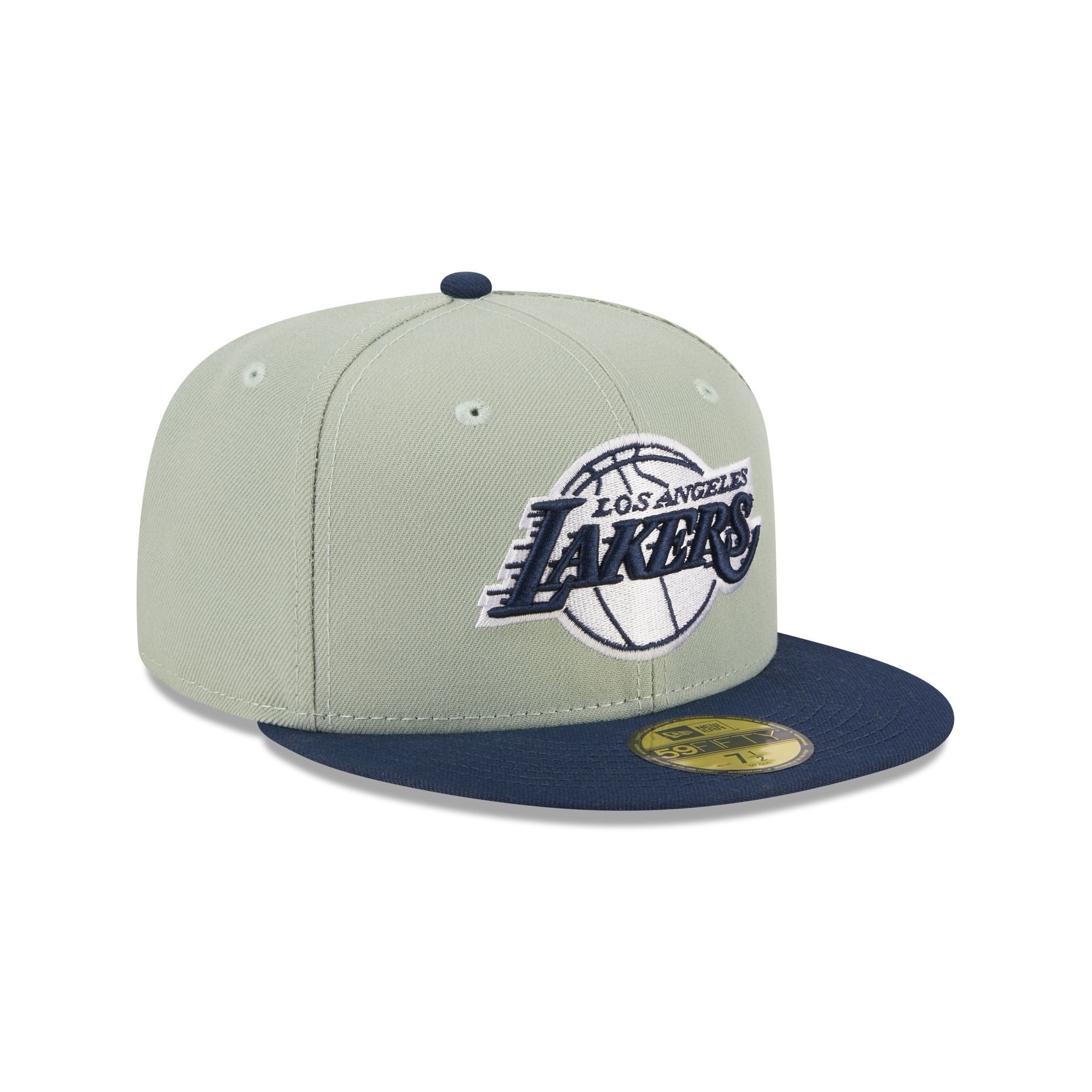 Los Angeles Lakers Color Pack Green 59FIFTY Fitted Hat sold by New Era product image thumbnail 3