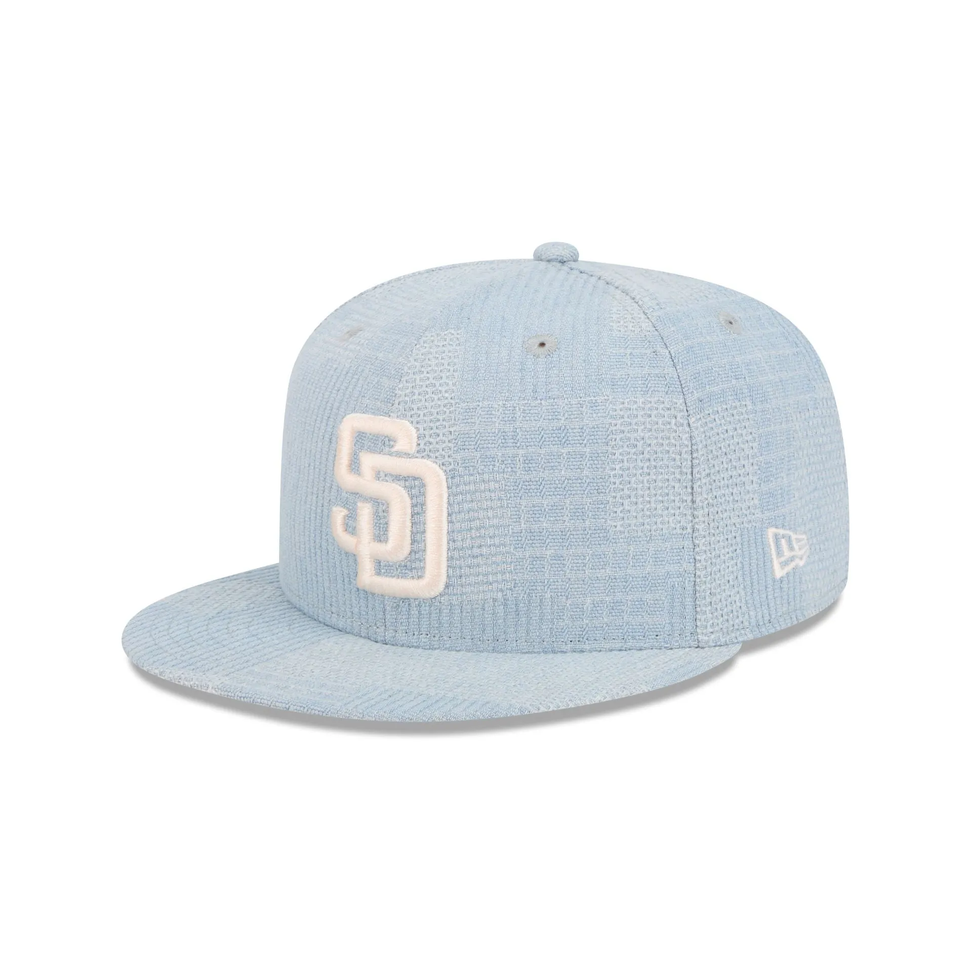 San Diego Padres Denim Patchwork 9FIFTY Snapback Hat sold by New Era