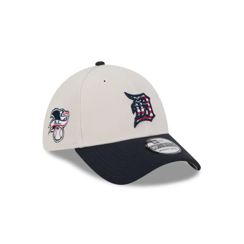Detroit Tigers Independence Day 2024 39THIRTY Stretch Fit Hat sold by New Era