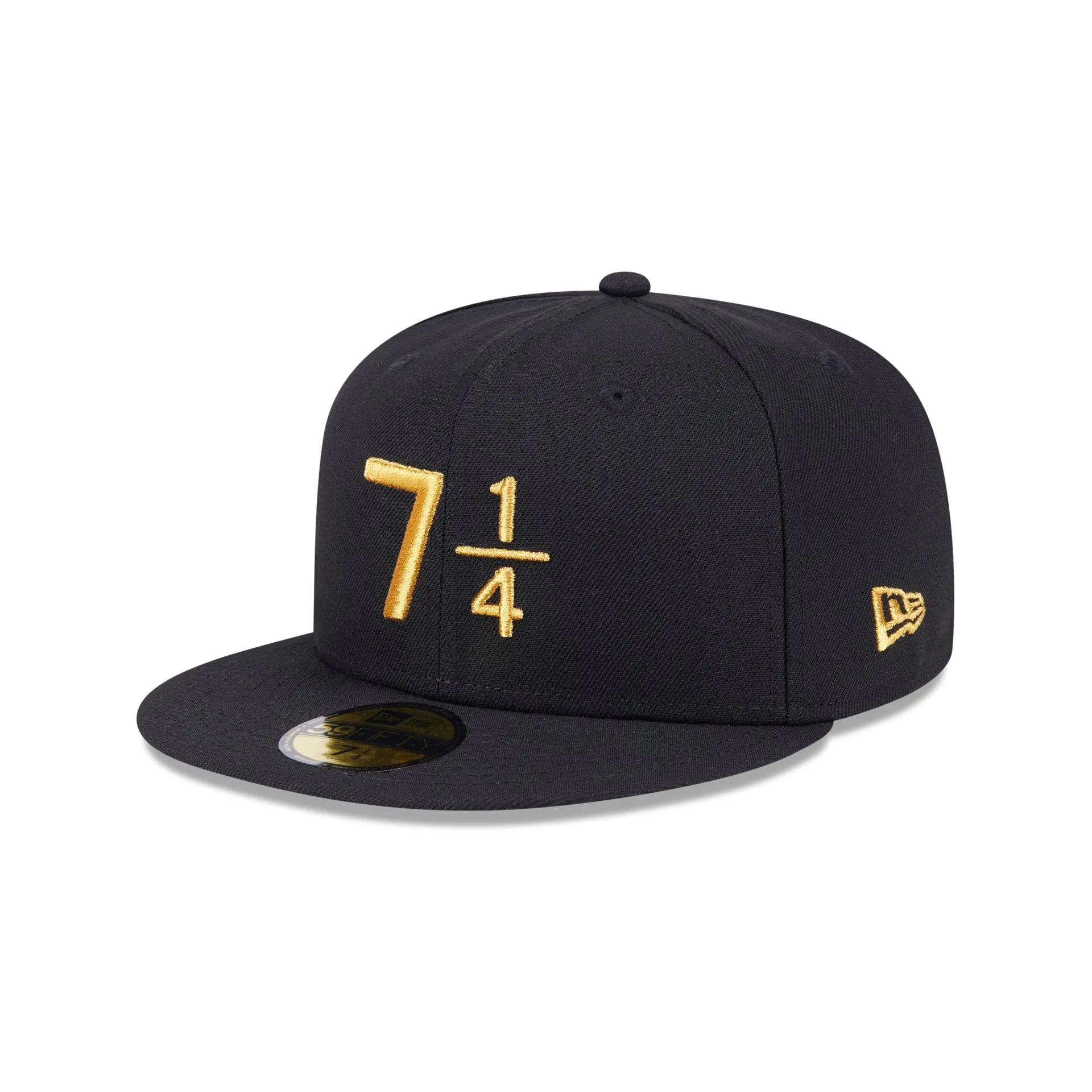 New Era Cap Signature Size 7 1/4 Black 59FIFTY Fitted Hat sold by New Era