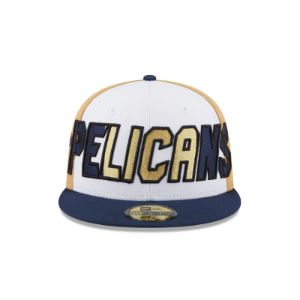 New Orleans Pelicans NBA Authentics: 2023 Back Half Edition 59FIFTY Fitted Hat sold by New Era