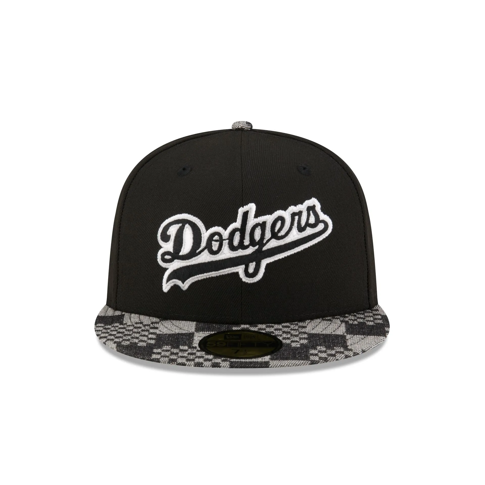 Los Angeles Dodgers Pattern Denim 59FIFTY Fitted Hat sold by New Era product image thumbnail 2