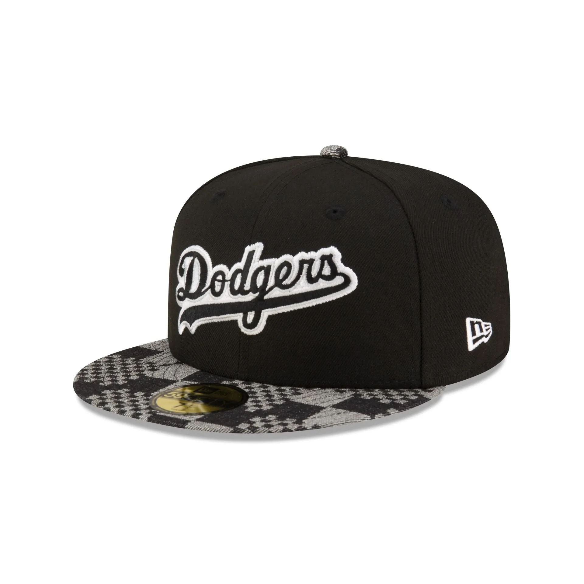 Los Angeles Dodgers Pattern Denim 59FIFTY Fitted Hat sold by New Era product image thumbnail 3