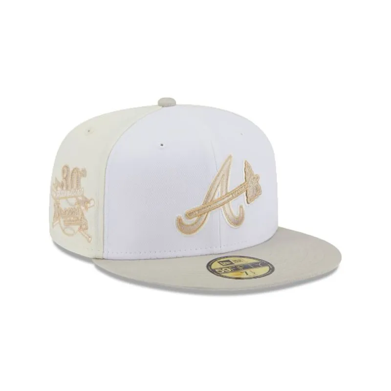 Atlanta Braves Anniversary 59FIFTY Fitted Hat sold by New Era
