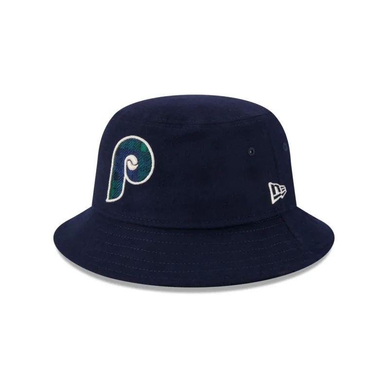 Philadelphia Phillies Plaid Bucket Hat sold by New Era