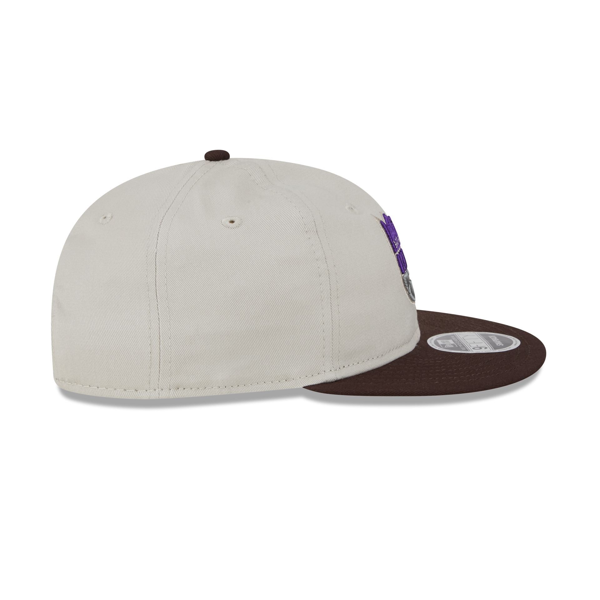 Sacramento Kings Two Tone Taupe Retro Crown 9FIFTY Snapback Hat sold by New Era product image thumbnail 5