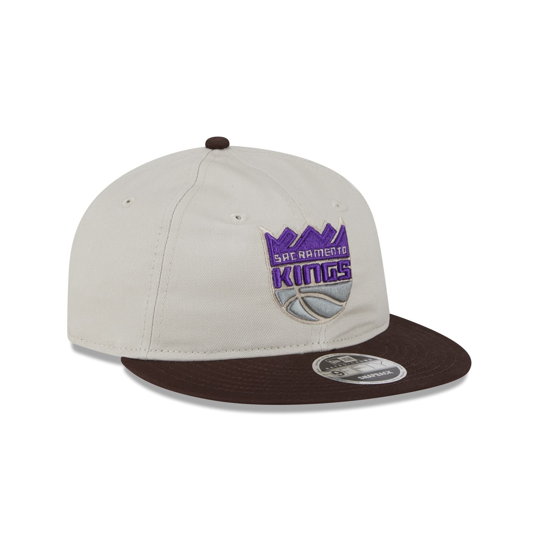 Sacramento Kings Two Tone Taupe Retro Crown 9FIFTY Snapback Hat sold by New Era product image thumbnail 3