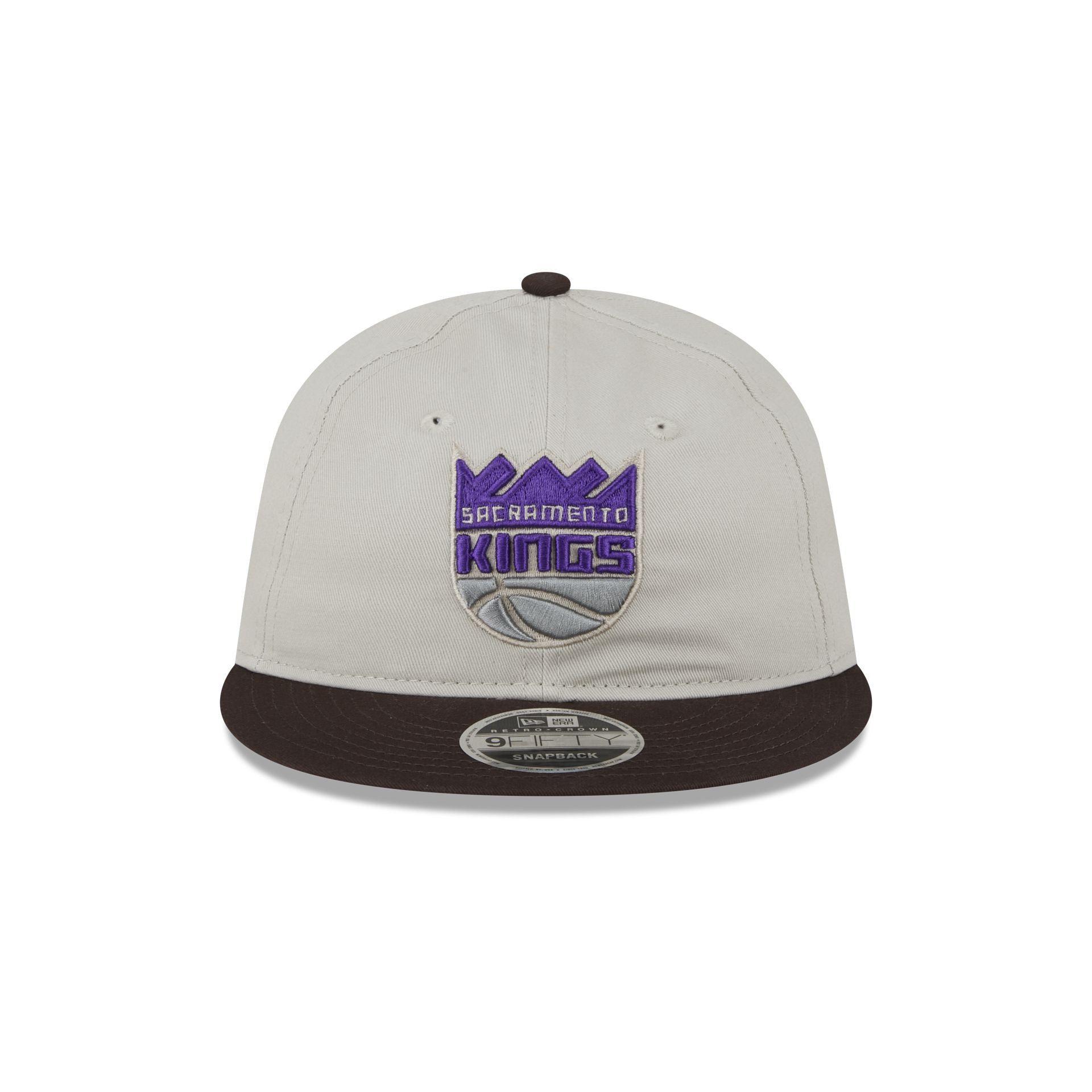 Sacramento Kings Two Tone Taupe Retro Crown 9FIFTY Snapback Hat sold by New Era product image thumbnail 2