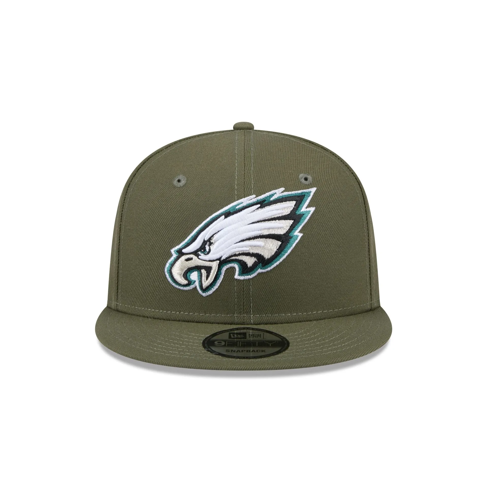 Philadelphia Eagles Olive 9FIFTY Snapback Hat sold by New Era product image thumbnail 2