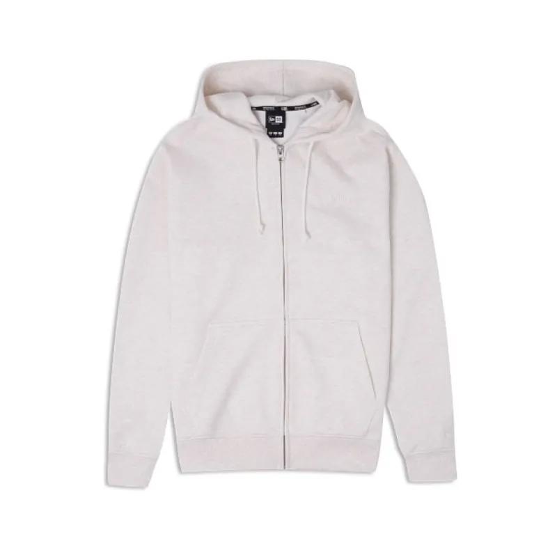 New Era Cap Essential Tan Hooded Zip Up sold by New Era