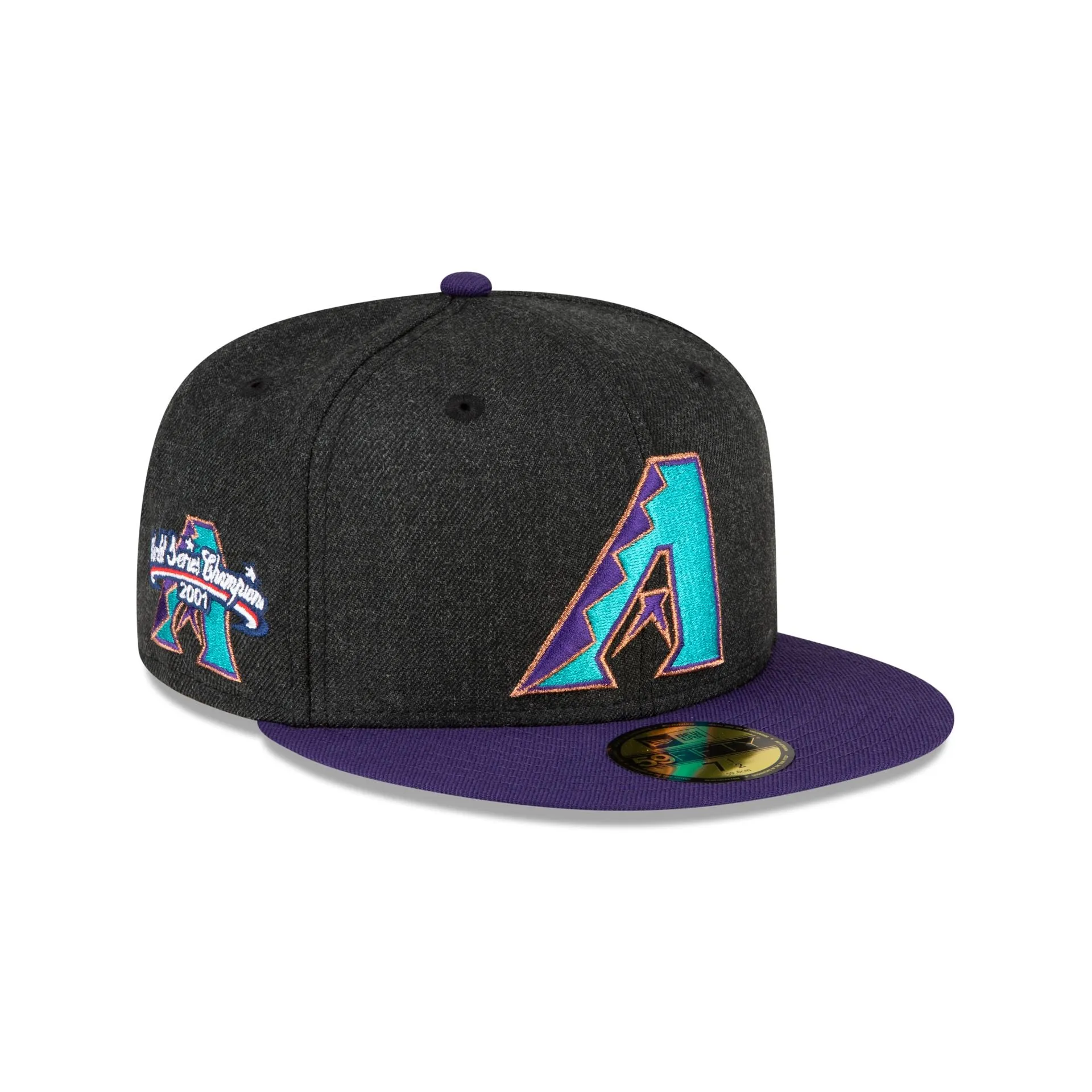 Just Caps Heathered Crown Arizona Diamondbacks 59FIFTY Fitted Hat sold by New Era