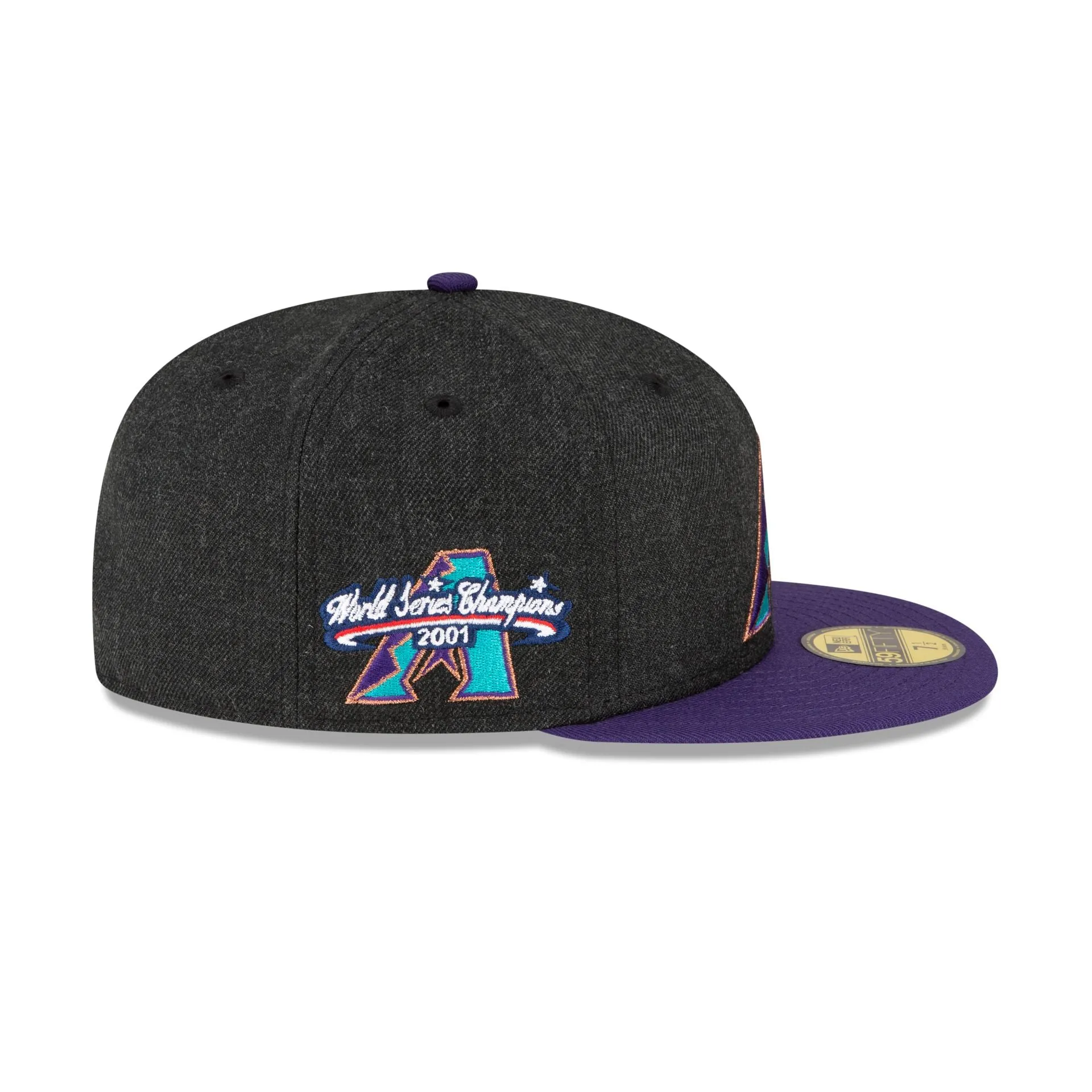 Just Caps Heathered Crown Arizona Diamondbacks 59FIFTY Fitted Hat sold by New Era product image thumbnail 4