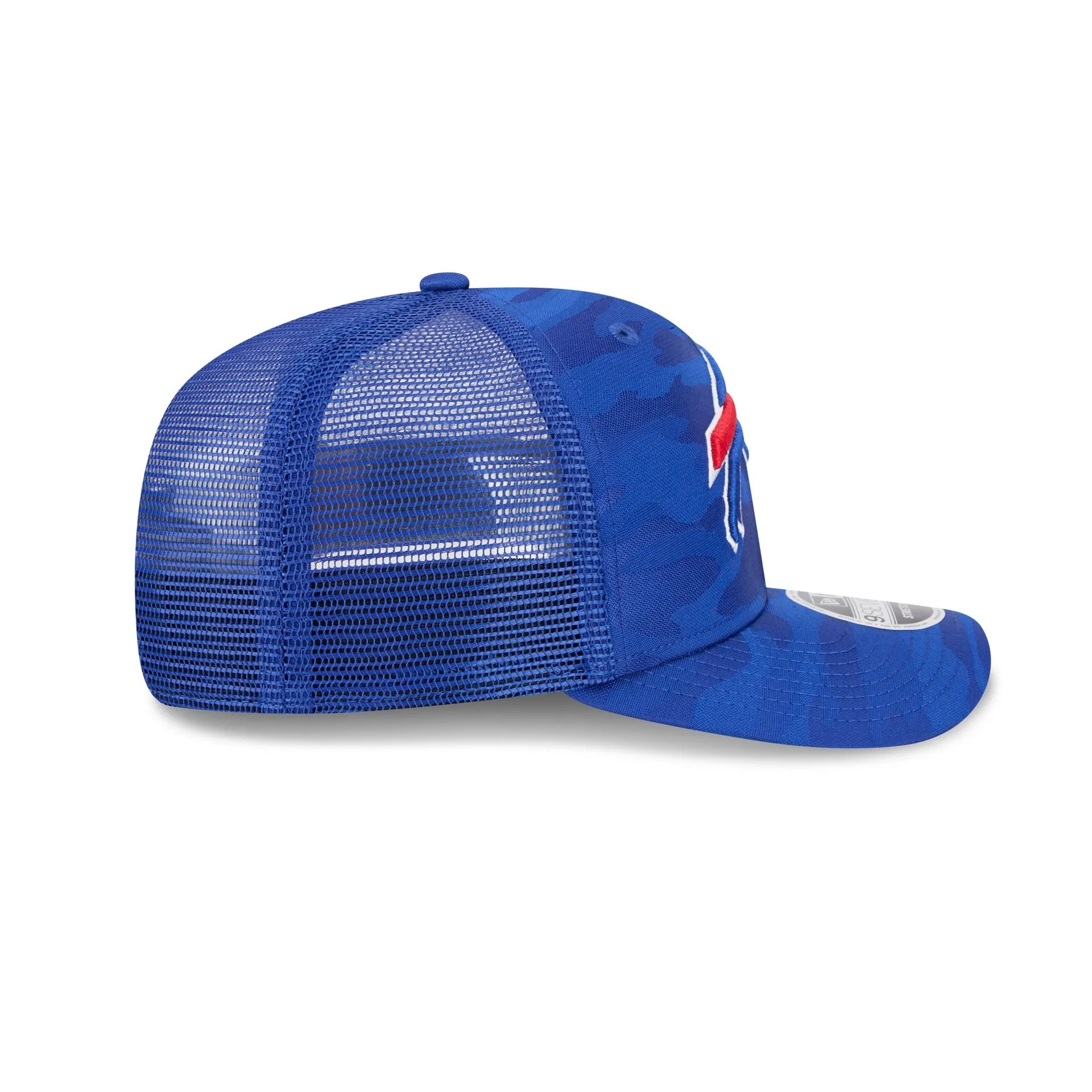 Buffalo Bills Camo 9SEVENTY Trucker Stretch-Snap Hat sold by New Era product image thumbnail 5