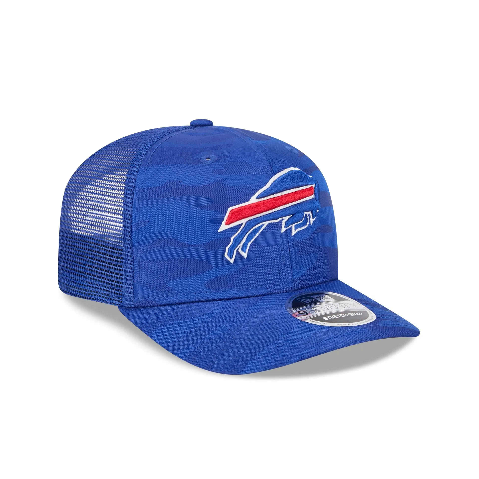 Buffalo Bills Camo 9SEVENTY Trucker Stretch-Snap Hat sold by New Era product image thumbnail 3