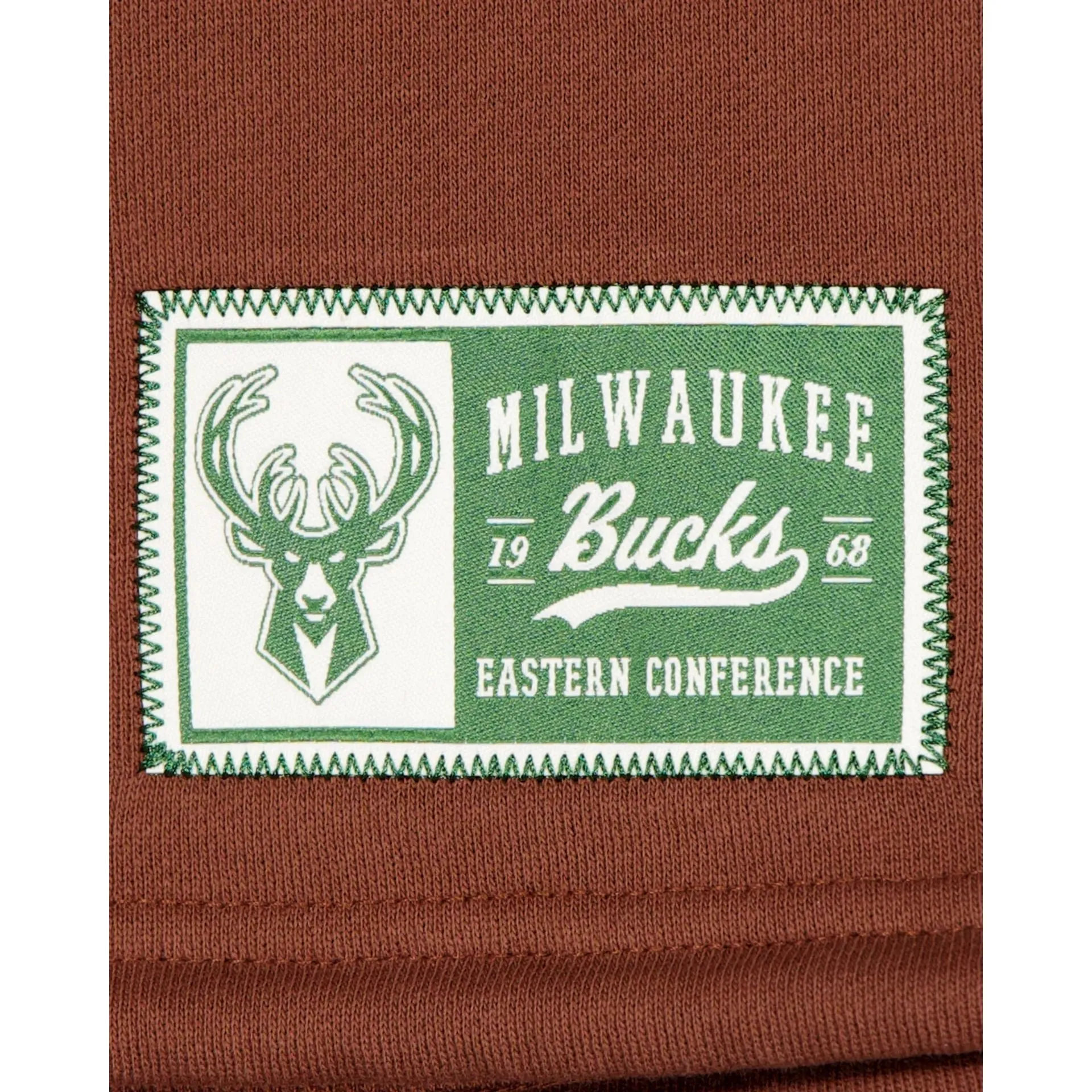 Milwaukee Bucks Letterman Classic Women's Hoodie sold by New Era product image thumbnail 5