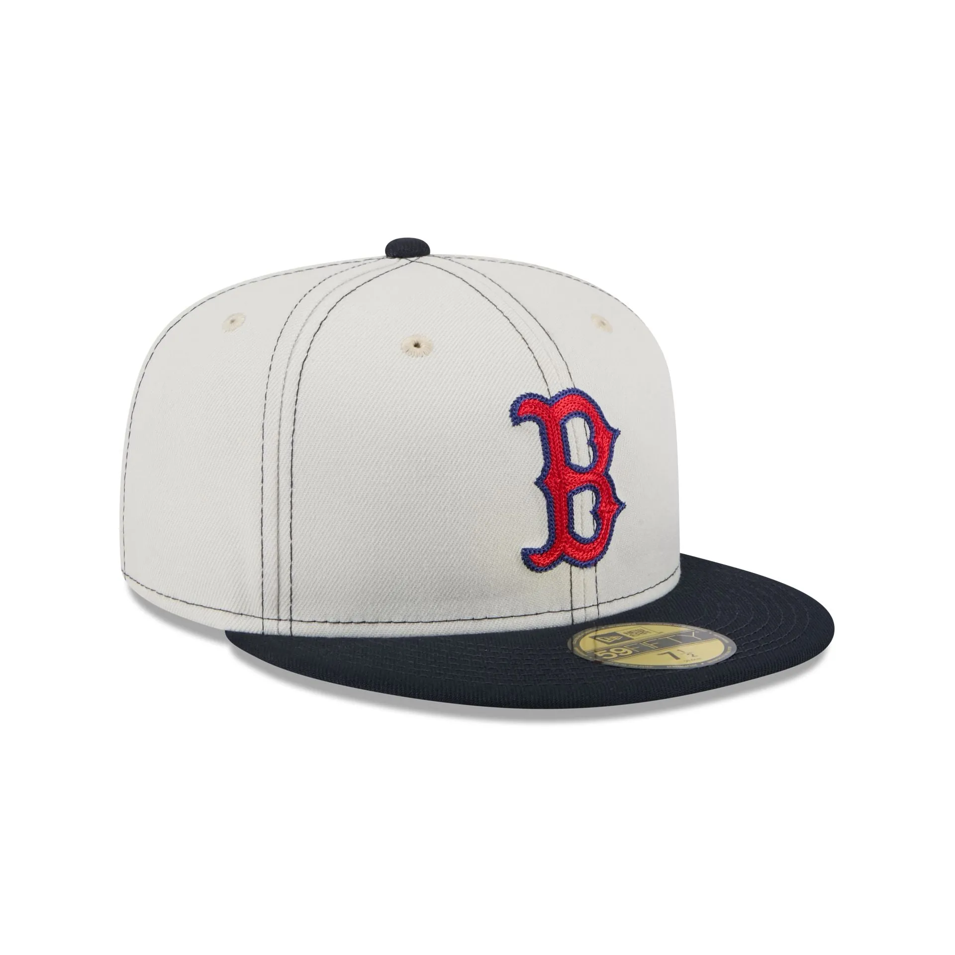 Boston Red Sox Sandy Linen 59FIFTY Fitted Hat sold by New Era product image thumbnail 3