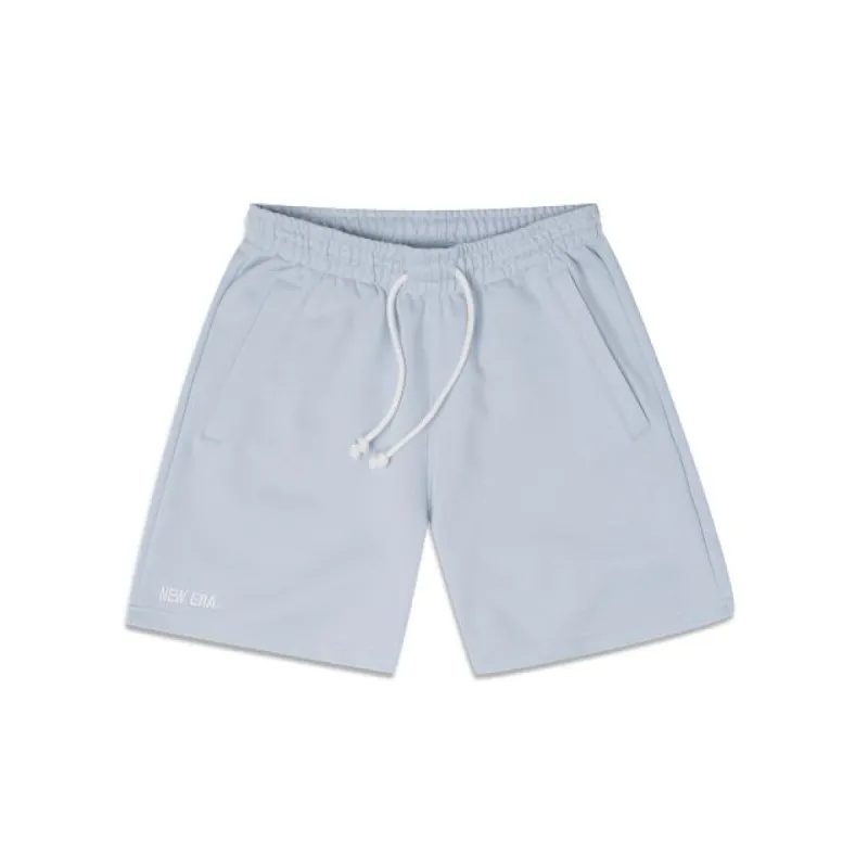 New Era Cap Essential Blue Fleece Shorts sold by New Era