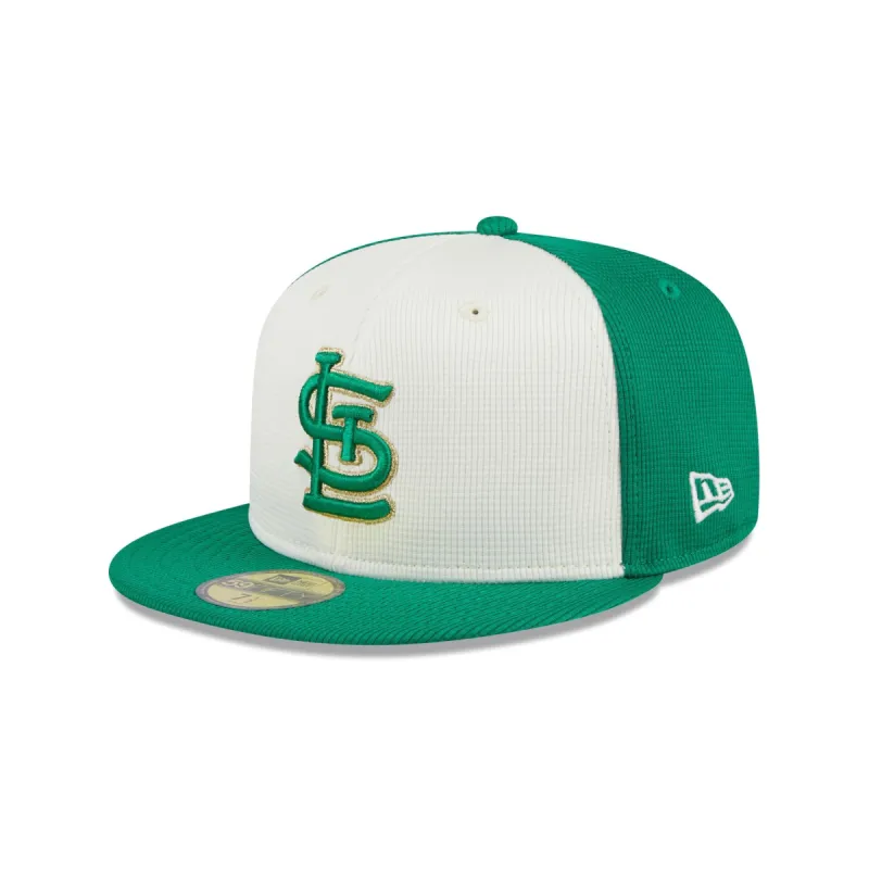 St. Louis Cardinals St. Patrick's Day 2024 59FIFTY Fitted Hat sold by New Era